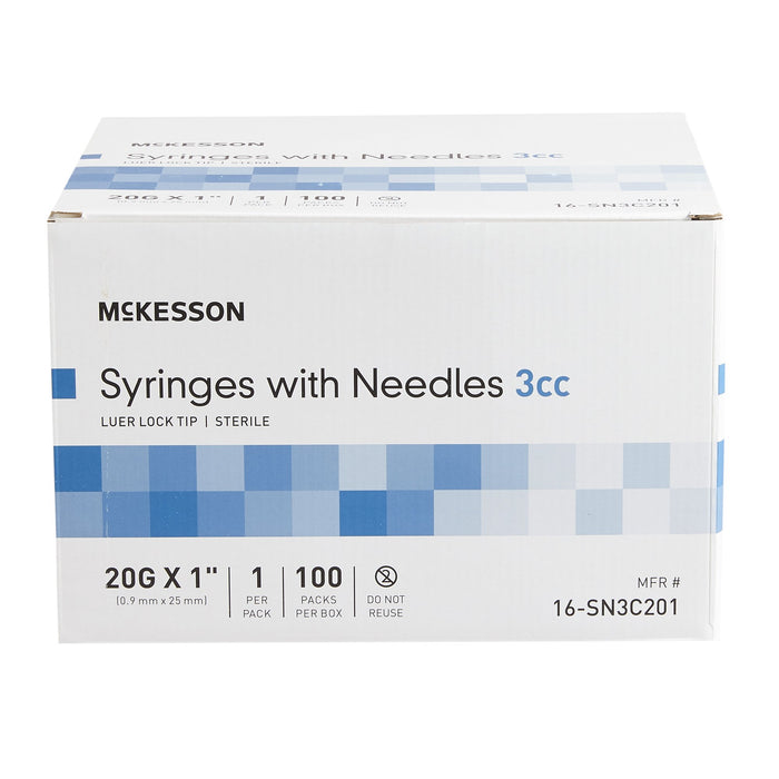 McKesson Standard Hypodermic Syringe with Needle