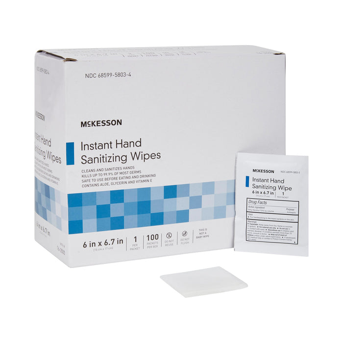 McKesson Instant Hand Sanitizing Wipes