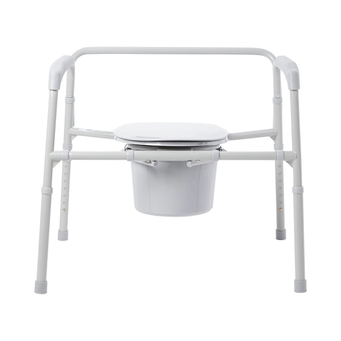 McKesson Heavy-Duty Folding Bariatric Commode