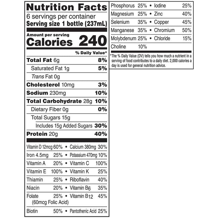 Oral Supplement Boost® High Protein Liquid