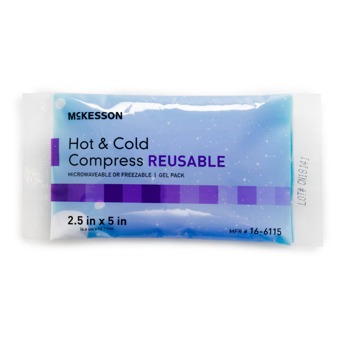 McKesson Hot & Cold Compress, Reusable, Microwaveable, Non-Toxic Gel