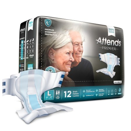 Unisex Adult Incontinence Brief Attends® Premier