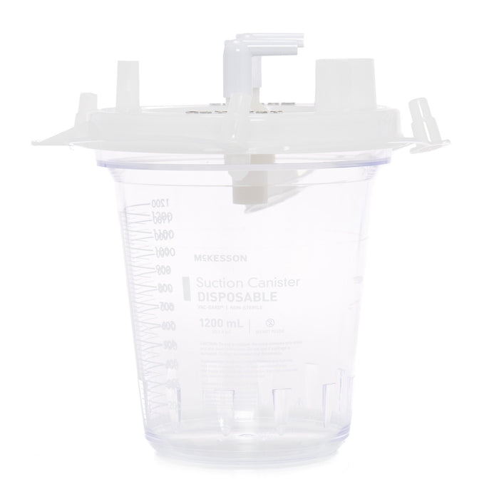 McKesson Suction Canister 1200 mL Pour Lid