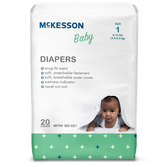 McKesson Baby Diaper - Heavy Absorbency