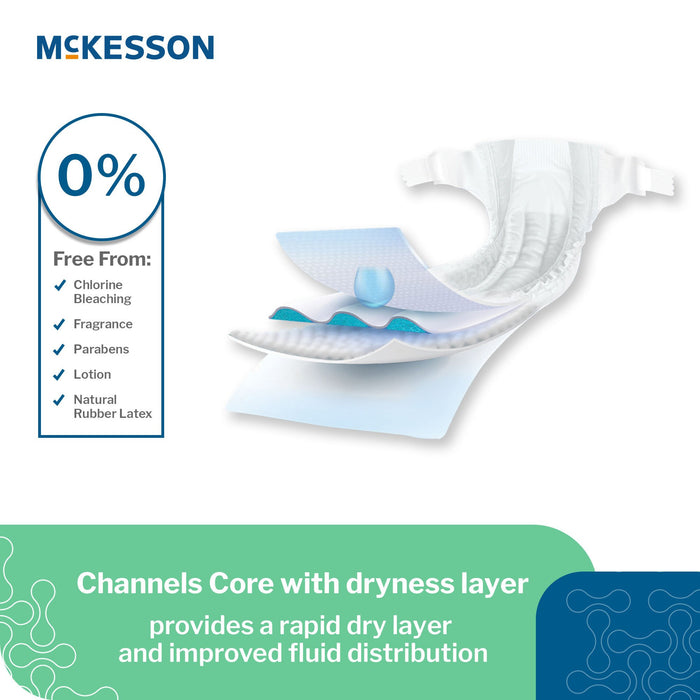 McKesson Baby Diaper - Heavy Absorbency