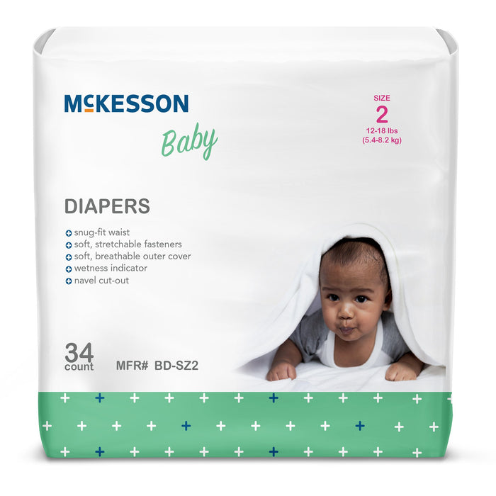 McKesson Baby Diaper - Heavy Absorbency