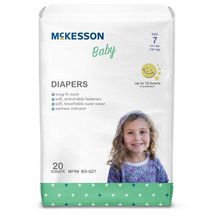 McKesson Baby Diaper - Heavy Absorbency