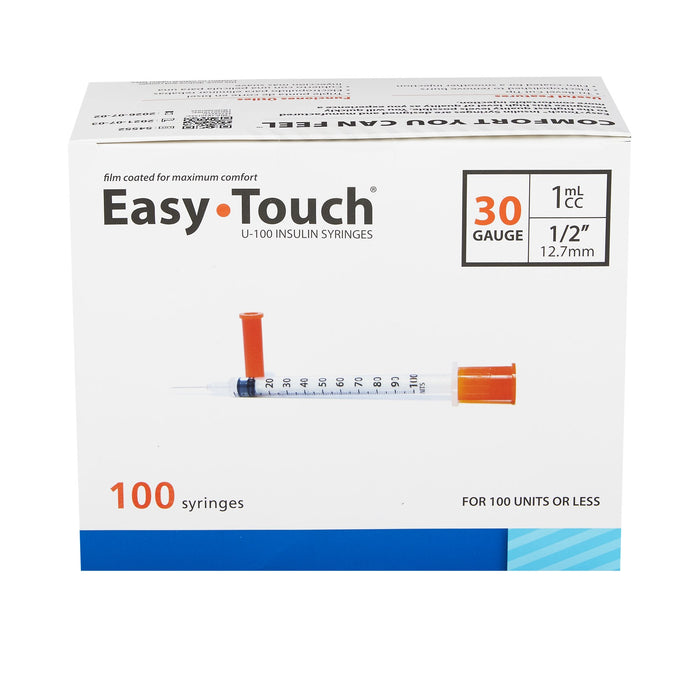 Standard Diabetes Syringe with Needle EasyTouch™ - 1 mL