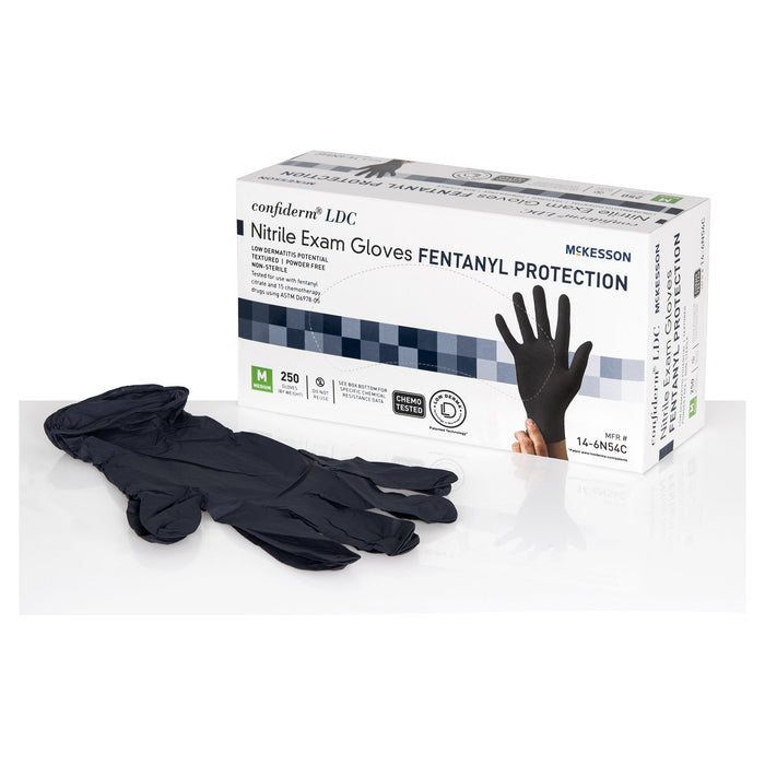 McKesson Exam Glove Confiderm® LDC - Black