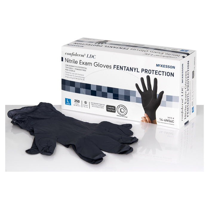 McKesson Exam Glove Confiderm® LDC - Black