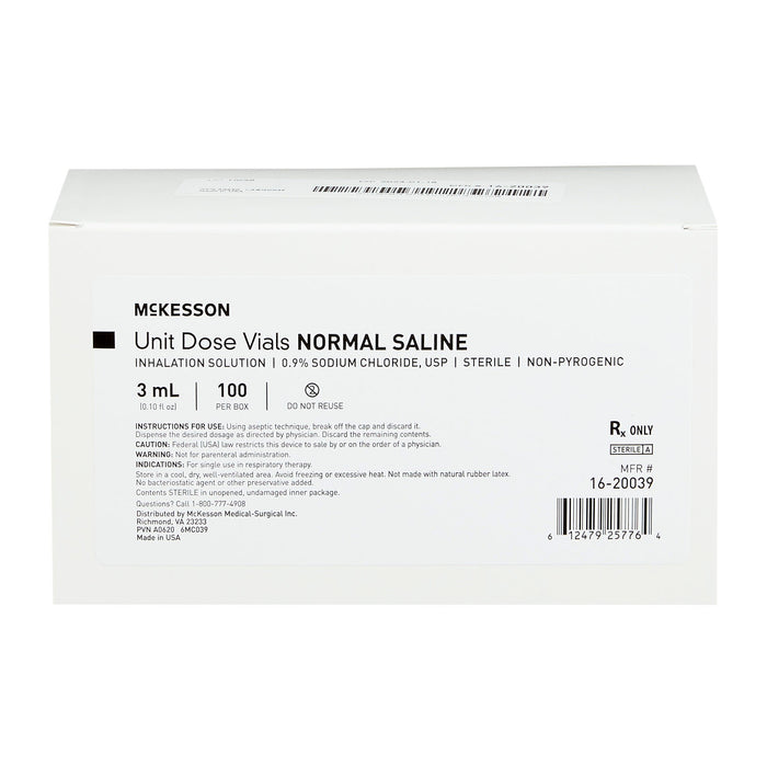 McKesson 0.9% Sodium Chloride Inhalation Solution