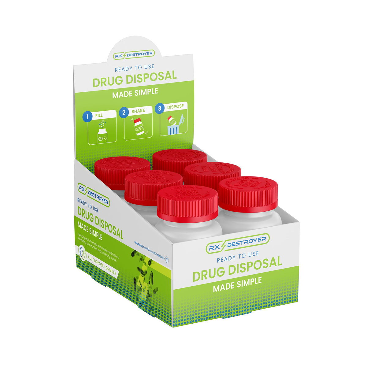 Dispose Rx Destroyer Packets Drug Disposal System Rx Destroyer™ - All Purpose — Medical Supply Pros