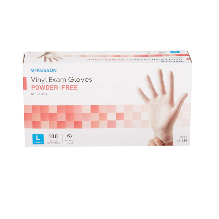 McKesson Exam Glove Vinyl Standard Cuff