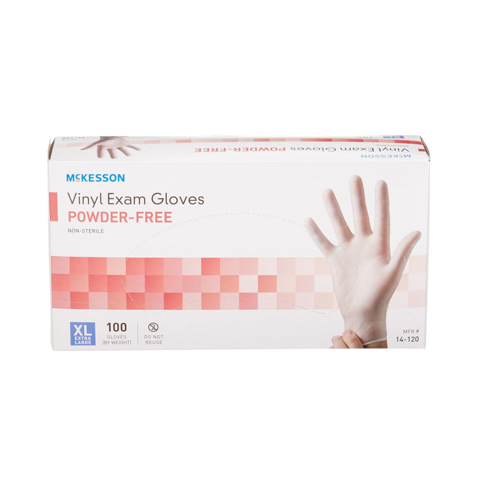 McKesson Exam Glove Vinyl Standard Cuff