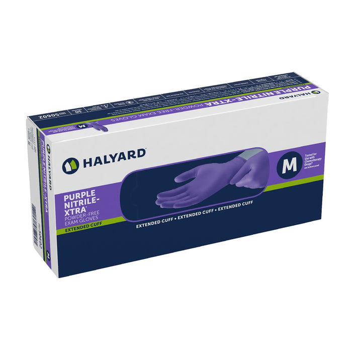 Halyard Exam Glove Purple Nitrile-Xtra™