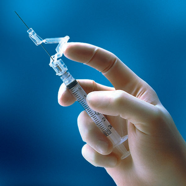 McKesson Safety Hypodermic Syringe with Needle SafetyGlide™ 3 mL