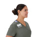 Medline 4865OLVL Staten AVE Women's Yoga-Style Scrub Tops, TOP, SCRUB, AVE, WMN, STATEN, OLV, L, 1 Each