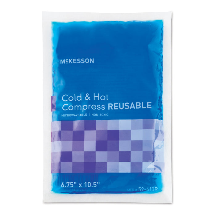 McKesson Hot & Cold Compress, Reusable, Microwaveable, Non-Toxic Gel