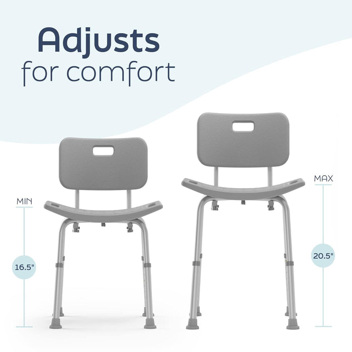 Medline Shower Chair with Back