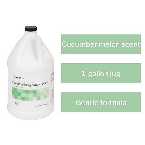 McKesson Hand and Body Moisturizer 1 gal. Jug Cucumber Melon Scent Lotion