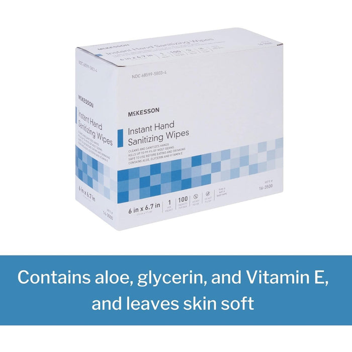 McKesson Instant Hand Sanitizing Wipes