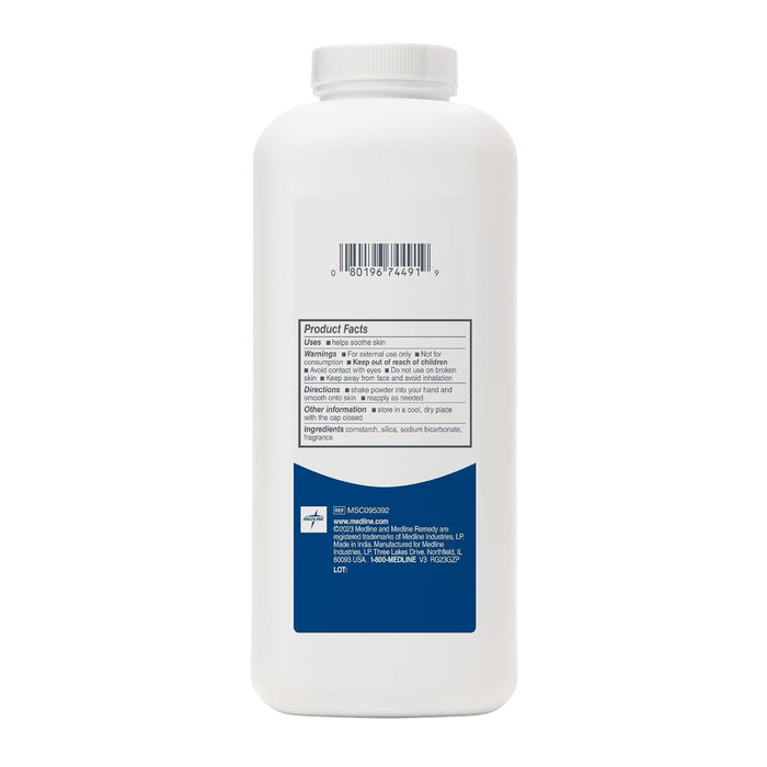 Medline Remedy Essentials Cornstarch Powder