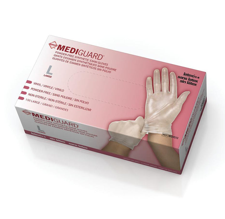 MediGuard Synthetic Vinyl Exam Gloves - CA Only