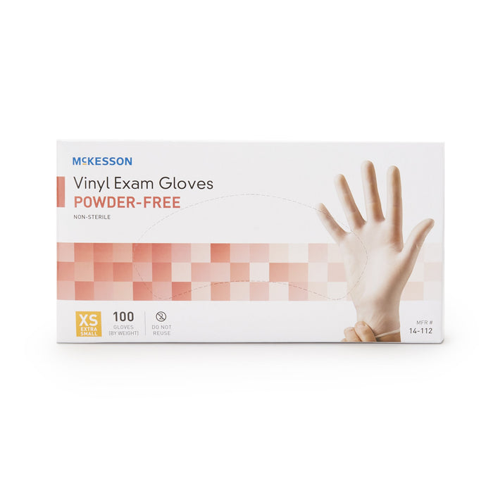 McKesson Exam Glove Vinyl Standard Cuff