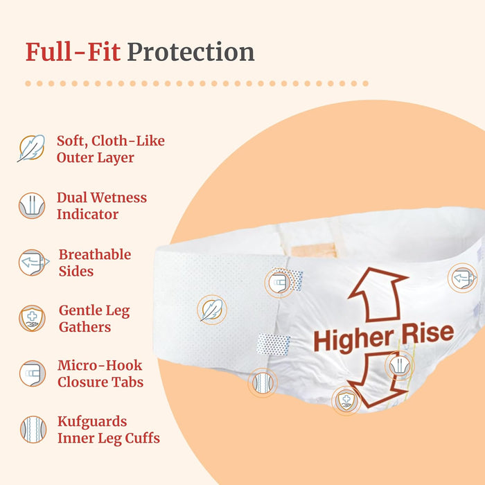 Tranquility® HI-Rise™ Bariatric Incontinence Brief