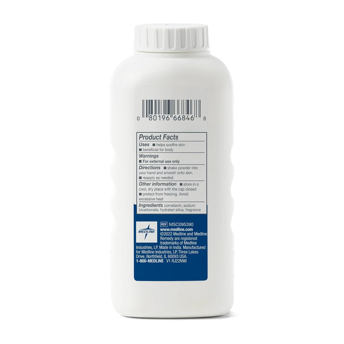 Medline Remedy Essentials Cornstarch Powder