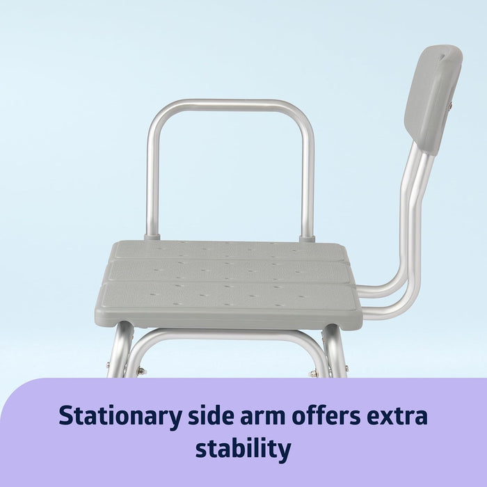 Medline Transfer Bench with Backrest