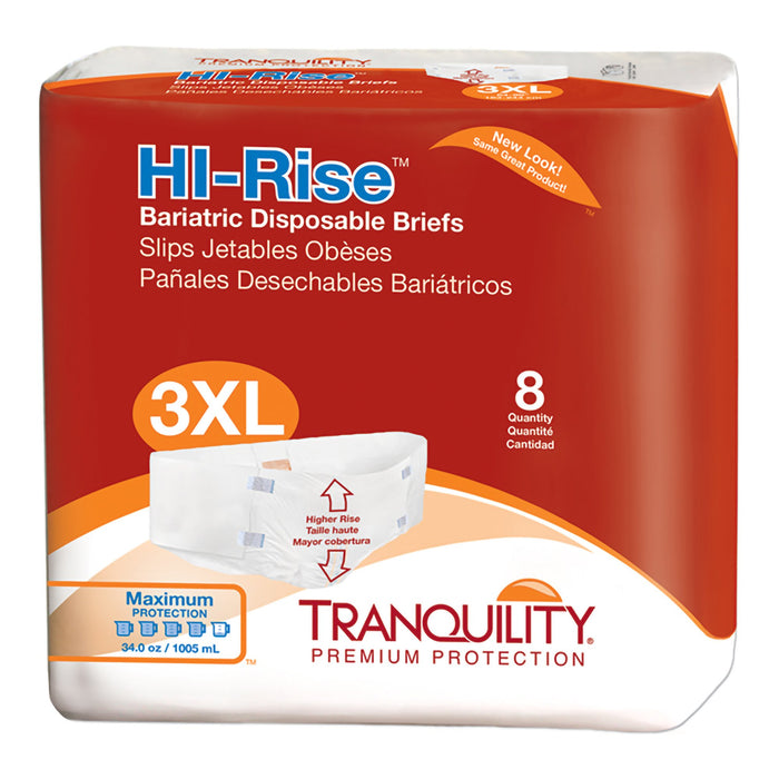 Tranquility® HI-Rise™ Bariatric Incontinence Brief
