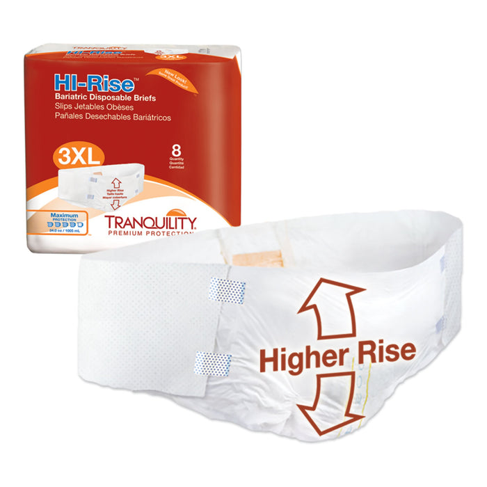Tranquility® HI-Rise™ Bariatric Incontinence Brief