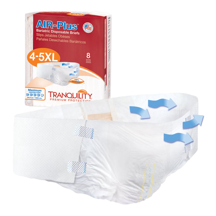 Tranquility® AIR-Plus™ Bariatric Incontinence Brief