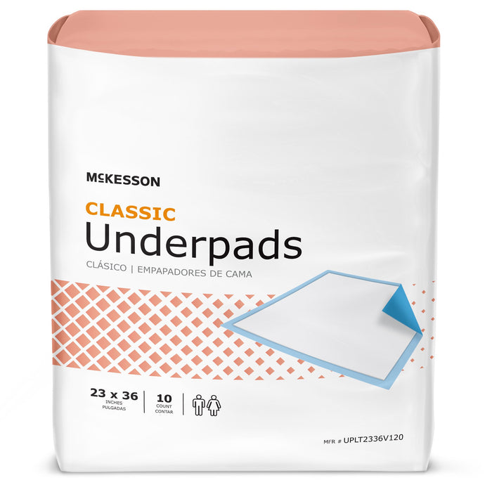 McKesson Disposable Underpad Classic