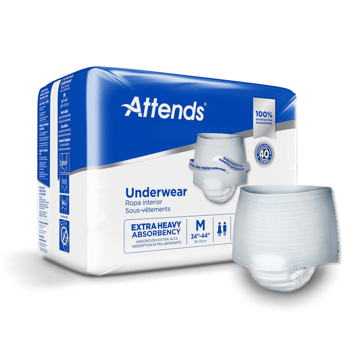 Attends® Unisex Adult Absorbent Underwear - Heavy Absorbency