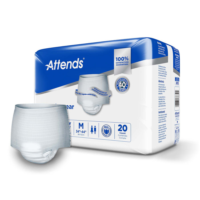 Attends® Unisex Adult Absorbent Underwear - Heavy Absorbency