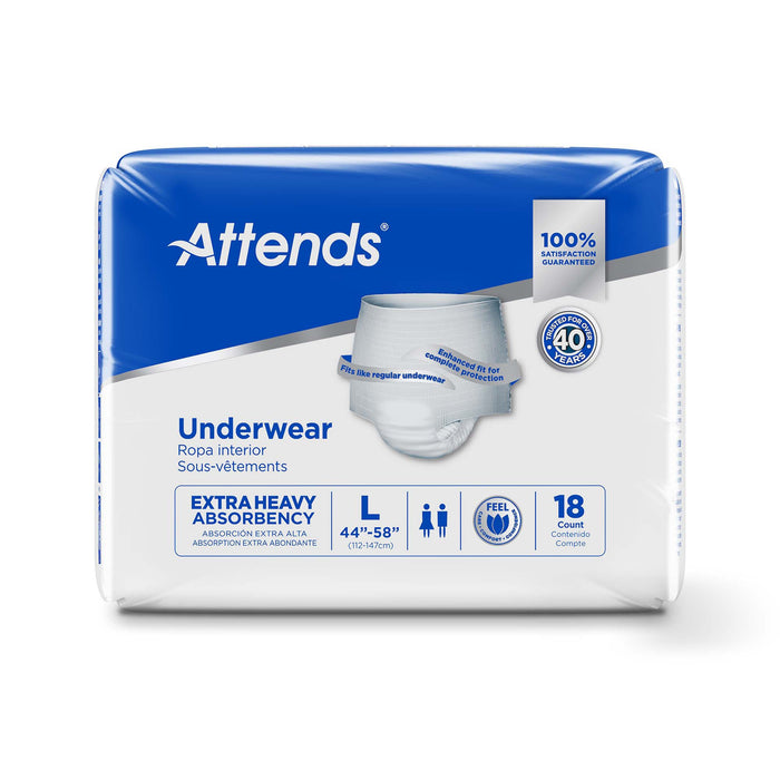 Attends® Unisex Adult Absorbent Underwear - Heavy Absorbency
