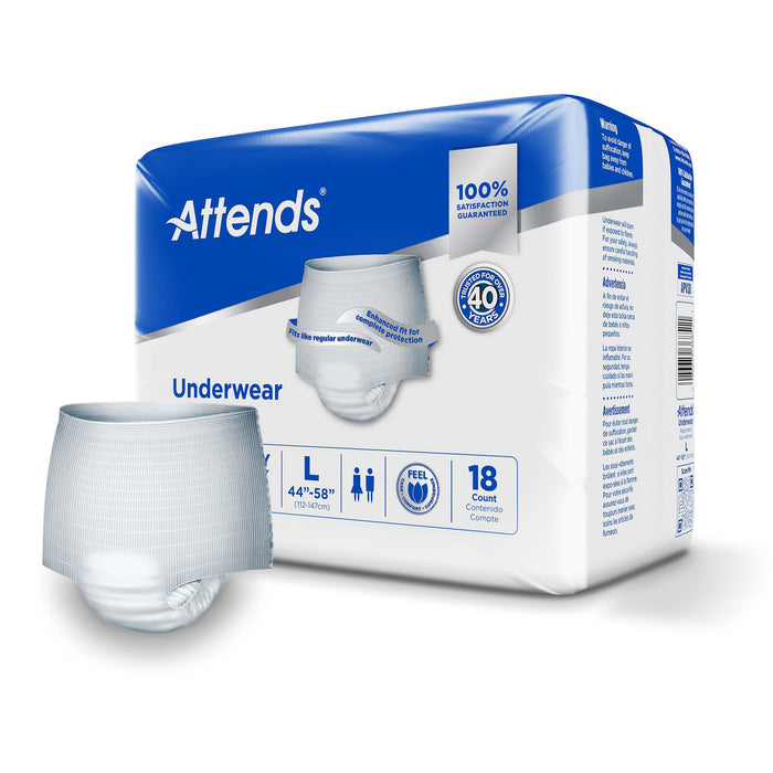 Attends® Unisex Adult Absorbent Underwear - Heavy Absorbency