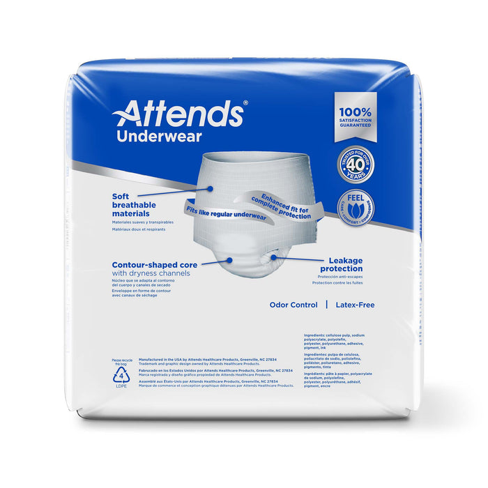 Attends® Unisex Adult Absorbent Underwear - Heavy Absorbency