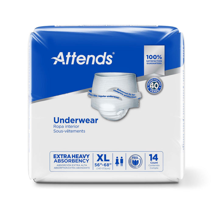 Attends® Unisex Adult Absorbent Underwear - Heavy Absorbency