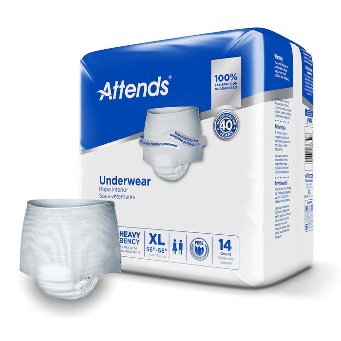 Attends® Unisex Adult Absorbent Underwear - Heavy Absorbency