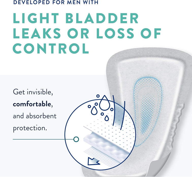 Bladder Control Pad Prevail® Daily Male Guards Heavy Absorbency One Size Fits Most