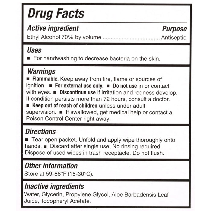 McKesson Instant Hand Sanitizing Wipes