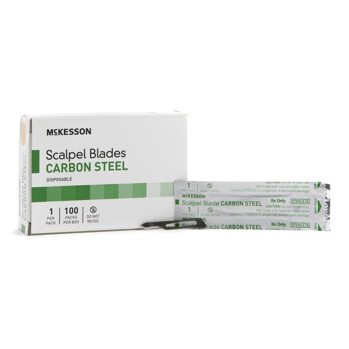 Surgical Blade McKesson Brand Carbon Steel