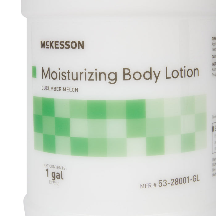 McKesson Hand and Body Moisturizer 1 gal. Jug Cucumber Melon Scent Lotion