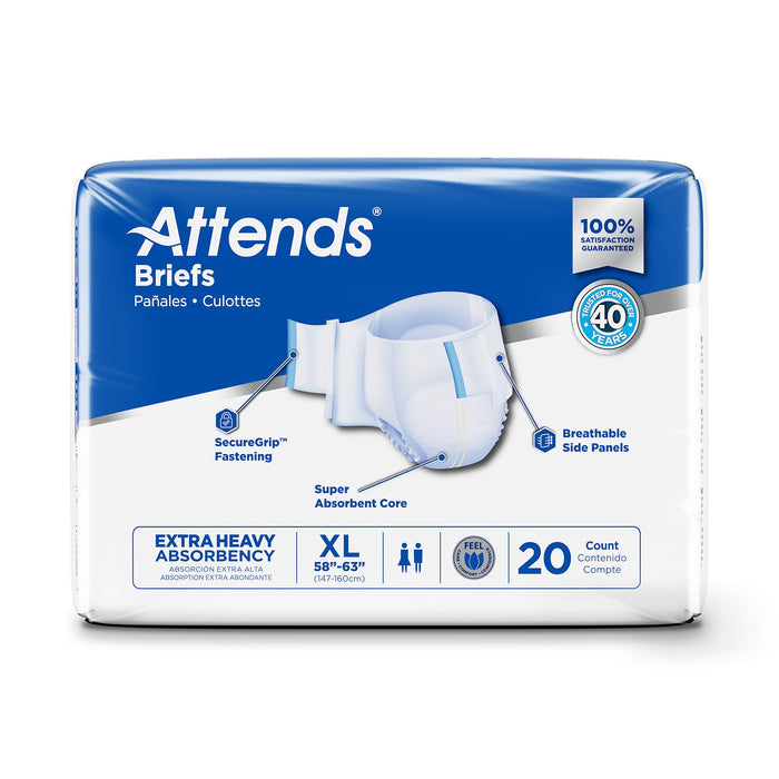 Attends® Care Advanced Unisex Adult Incontinence Briefs