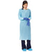 Medline NONTH180 Medline Disposable Polyethylene Film Heavyweight Gowns, Universal, Case of 75