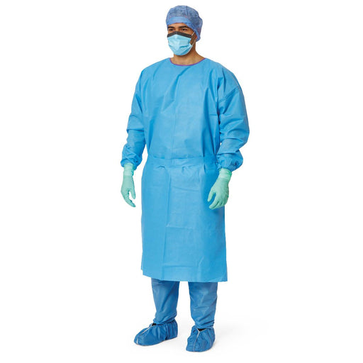 Medline NONLV325 Medline AAMI Level 3 Multilayer Isolation Gowns, Regular, Case of 50