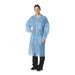 Medline NONSW450XXXL Medline Disposable Spunbond Lab Coats, Blue, 3XL